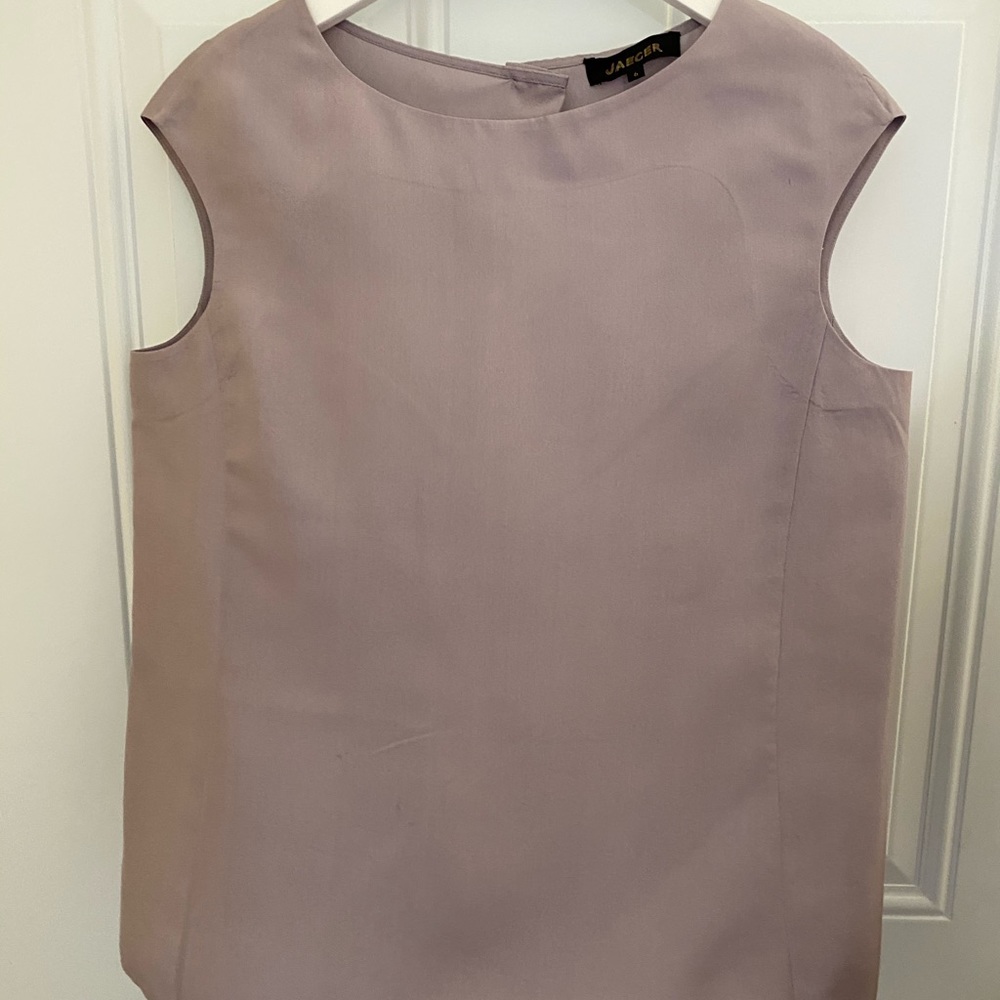 Jaeger sleeveless blouse size 6